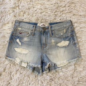 Hollister Light-washed Jean Shorts